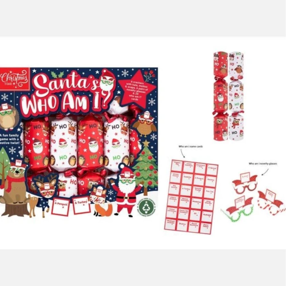 RSW 9" Who Am I? Christmas Crackers