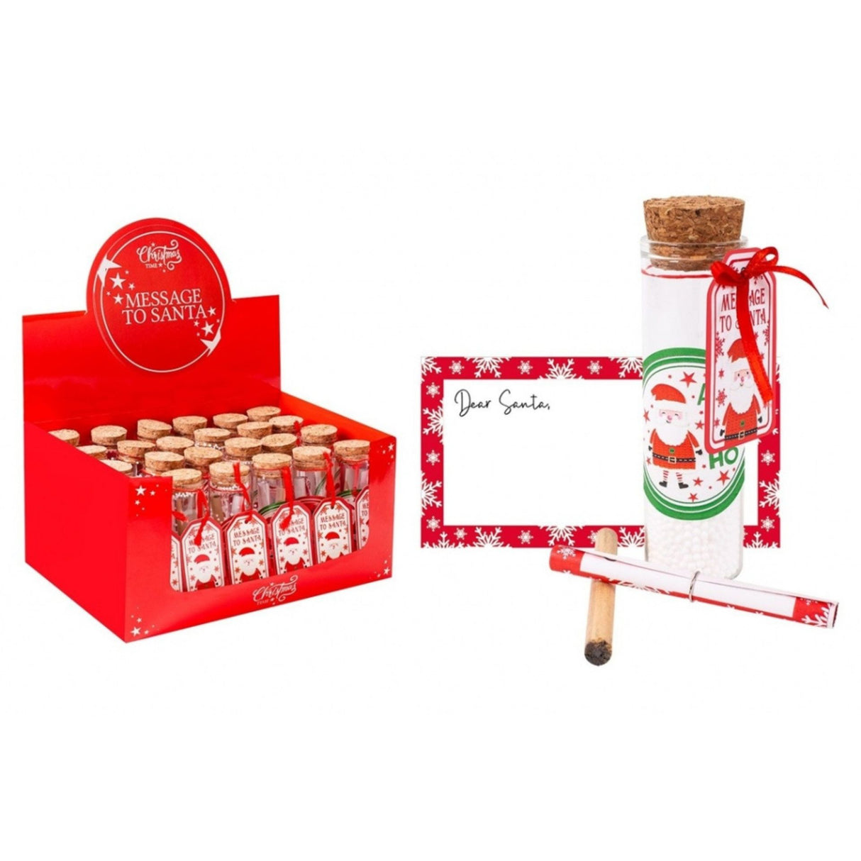 RSW Christmas Message To Santa Bottle