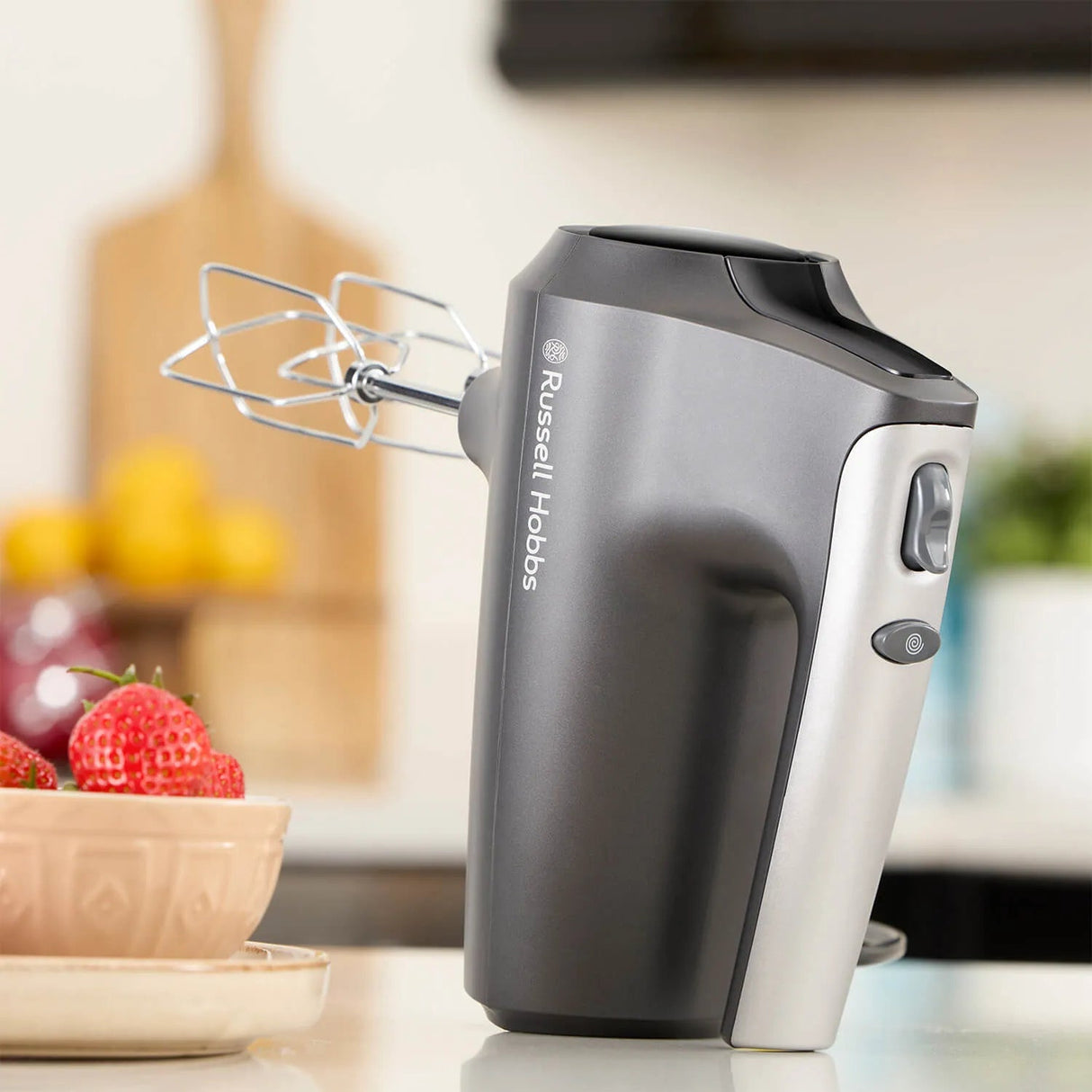 Russell Hobbs Desire Hand Mixer - Matte Charcoal - Old Railway Line Garden Centre