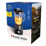 Russell Hobbs1.5L Desire Jug Blender - Matte Charcoal - Old Railway Line Garden Centre