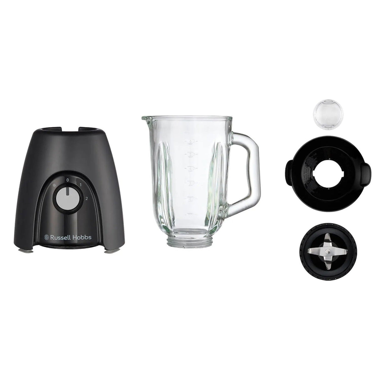Russell Hobbs1.5L Desire Jug Blender - Matte Charcoal - Old Railway Line Garden Centre