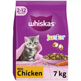 Whiskas 7kg Kitten & Junior Complete Dry Cat Food
