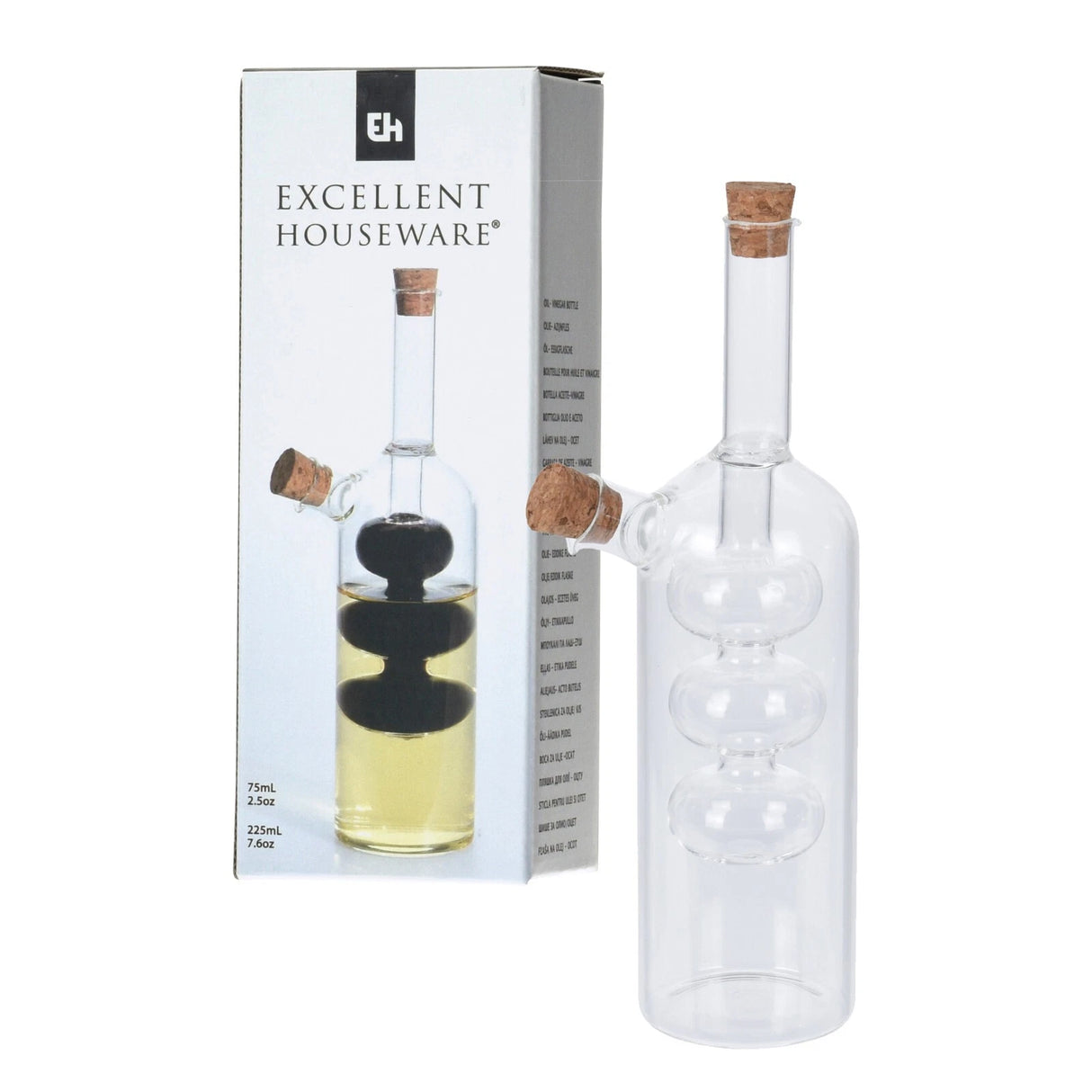 Excellent Houseware Oil & Vinegar Glass Bottle