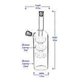 Excellent Houseware Oil & Vinegar Glass Bottle