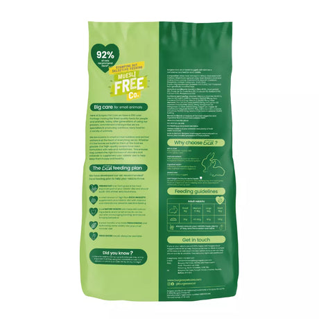 Burgess Excel 1.5kg Adult Rabbit Nuggets with Mint