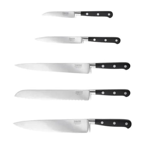 Sabatier Professional 5 Piece Knife Set & Block