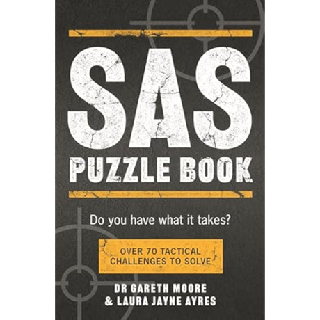 SAS Puzzle Book by Gareth Moore - Old Railway Line Garden Centre
