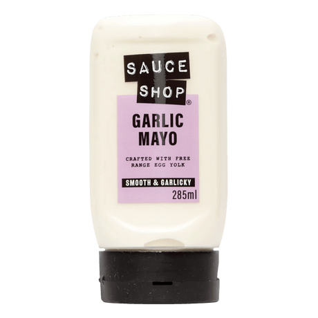 Sauce Shop 285ml Garlic Mayo Sauce - Old Railway Line Garden Centre