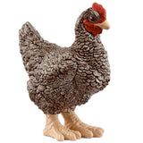 Schleich Chicken Plymouth Rock Figurine