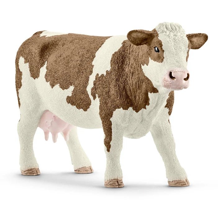 Schleich Simmental Cow - Old Railway Line Garden Centre