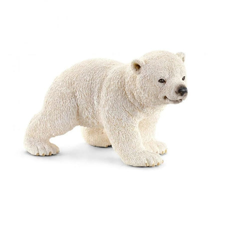 Schleich Walking Polar Bear Cub - Old Railway Line Garden Centre