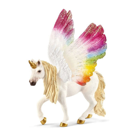 Schleich Winged Rainbow Unicorn - Old Railway Line Garden Centre
