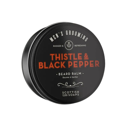 Scottish Fine Soaps 95ml Thistle & Black Pepper Beard Balm - Old Railway Line Garden Centre