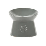 Scruffs 12cm Classic Grey Raised Cat Feeder Bowl