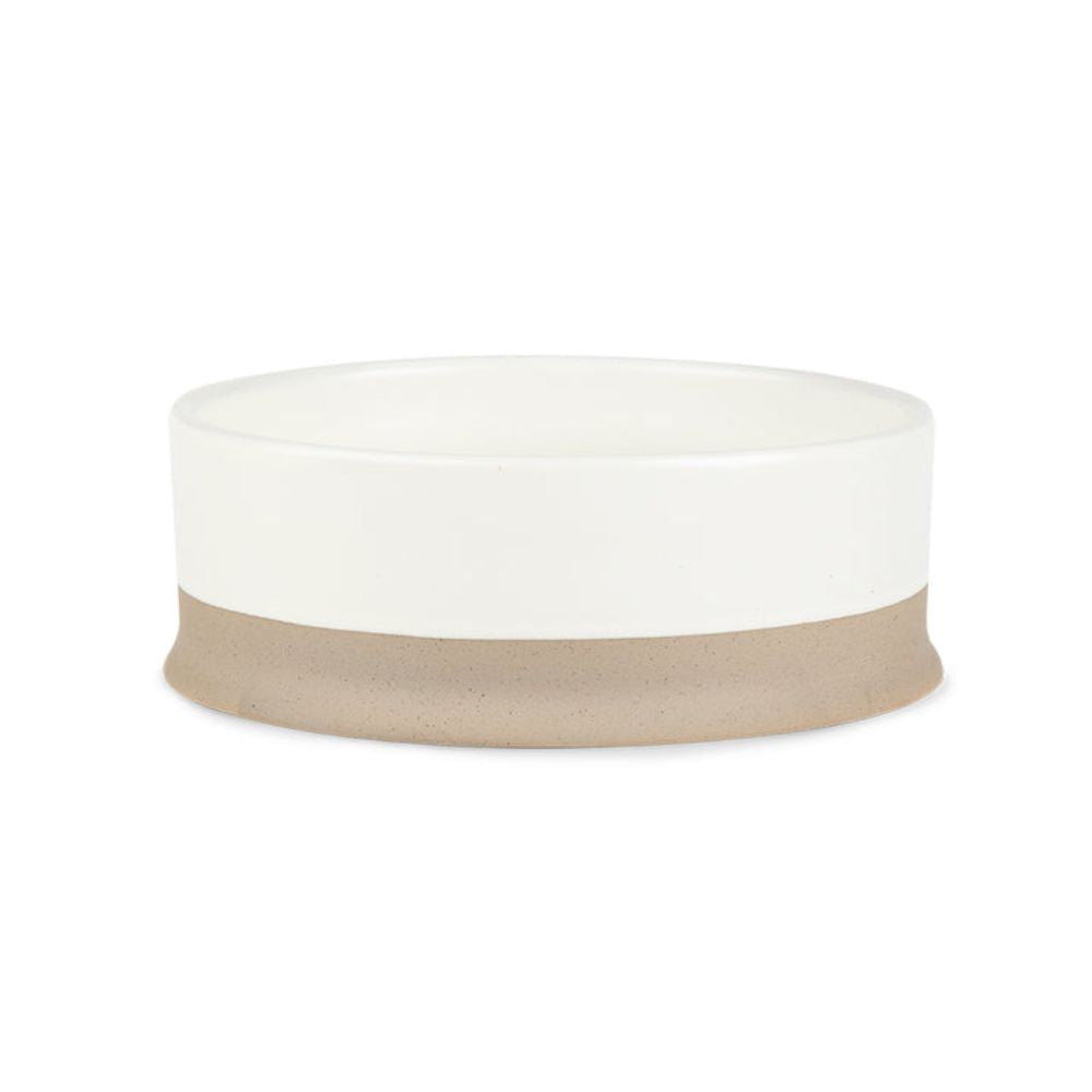 Scruffs 14cm Scandi Non tip Water Bowl - Cream