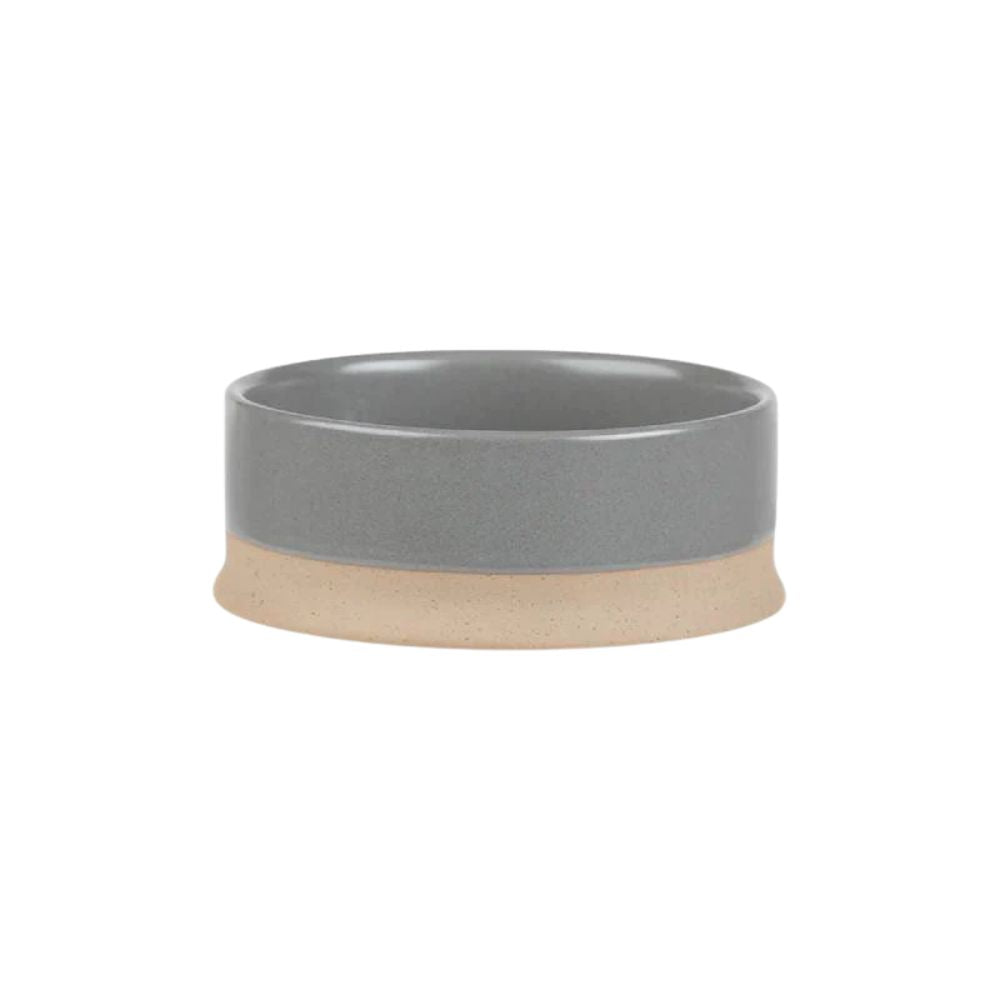 Scruffs 14cm Scandi Non Tip Water Bowl - Grey