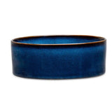 Scruffs 19cm Reactive Glaze Food/Water Bowel - Midnight Blue - Old Railway Line Garden Centre