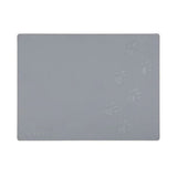 Scruffs 40cm x 30cm Faux Leather Pet Placemat - Grey - Old Railway Line Garden Centre