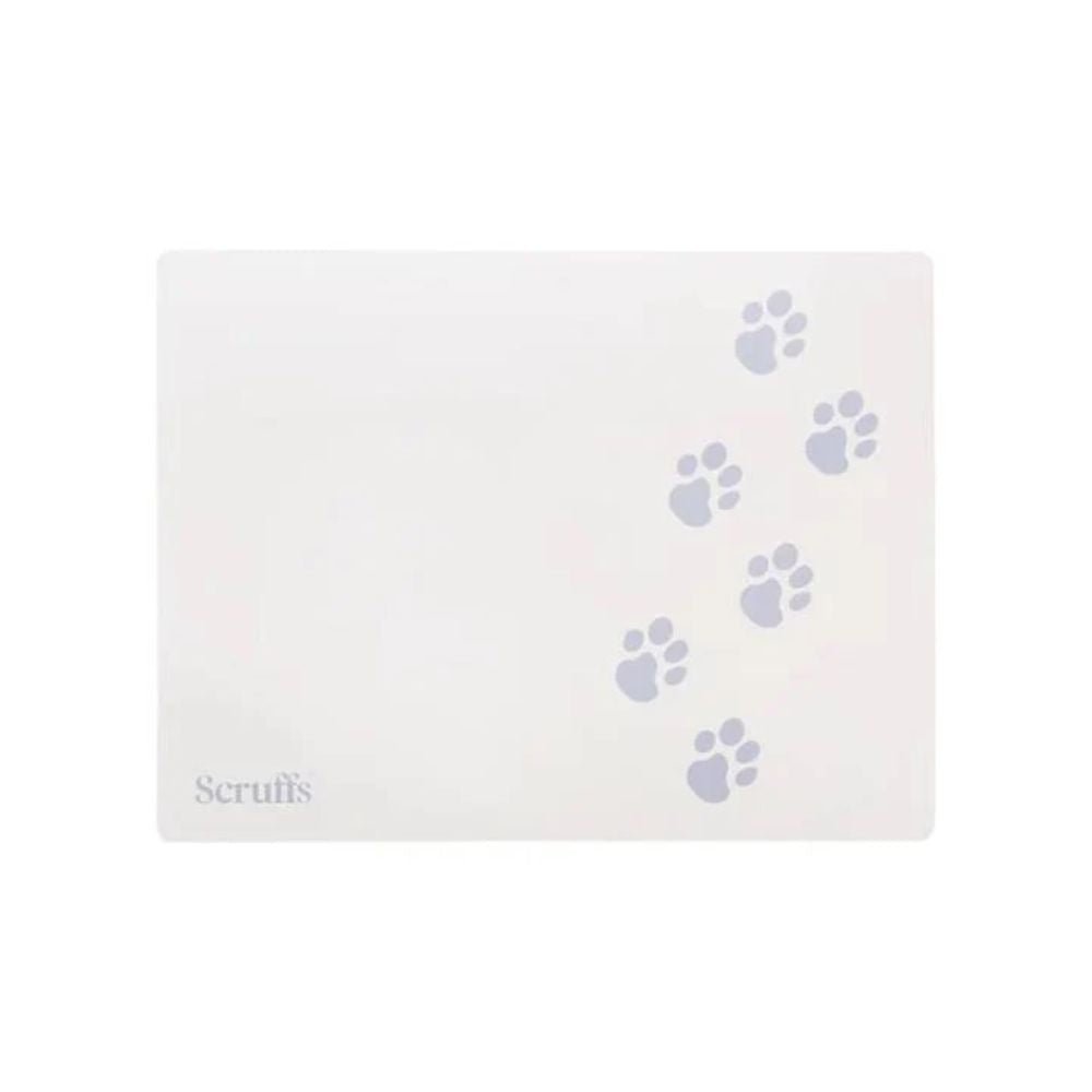 Scruffs 40cm x 30cm Pet Placemat - Cream - Old Railway Line Garden Centre