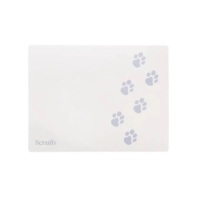 Scruffs 40cm x 30cm Pet Placemat - Cream - Old Railway Line Garden Centre