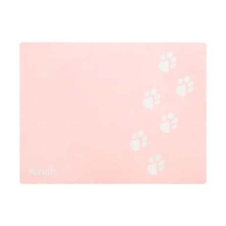 Scruffs 40cm x 30cm Pet Placemat - Pink - Old Railway Line Garden Centre