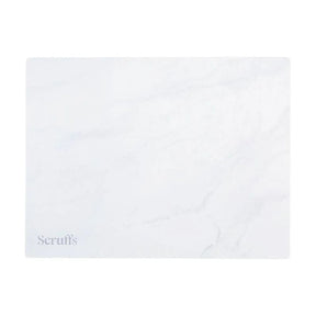 Scruffs 40cm x 30cm Pet Placemat - White Marble - Old Railway Line Garden Centre