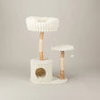 Scruffs Colorado Cat Scratching Tree - Cream - Old Railway Line Garden Centre