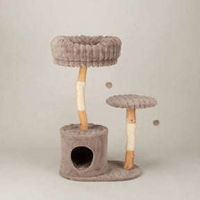 Scruffs Colorado Cat Scratching Tree - Taupe - Old Railway Line Garden Centre