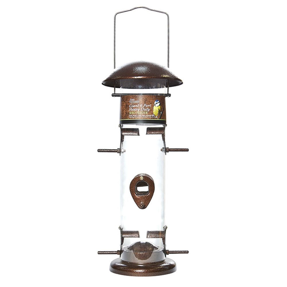 Tom Chambers Giant Heavy Duty 6-Port Seed Feeder