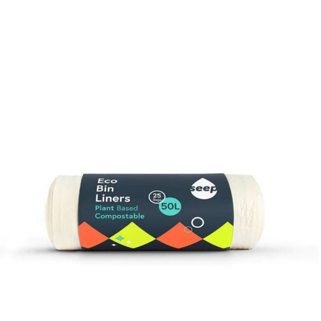 Seep Living 50L Compostable Bin Liners - 25 BagsSeep - Old Railway Line Garden Centre