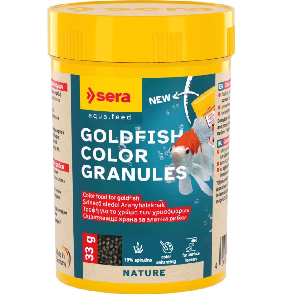 Sera 100ml Goldfish Colour Granules - Old Railway Line Garden Centre