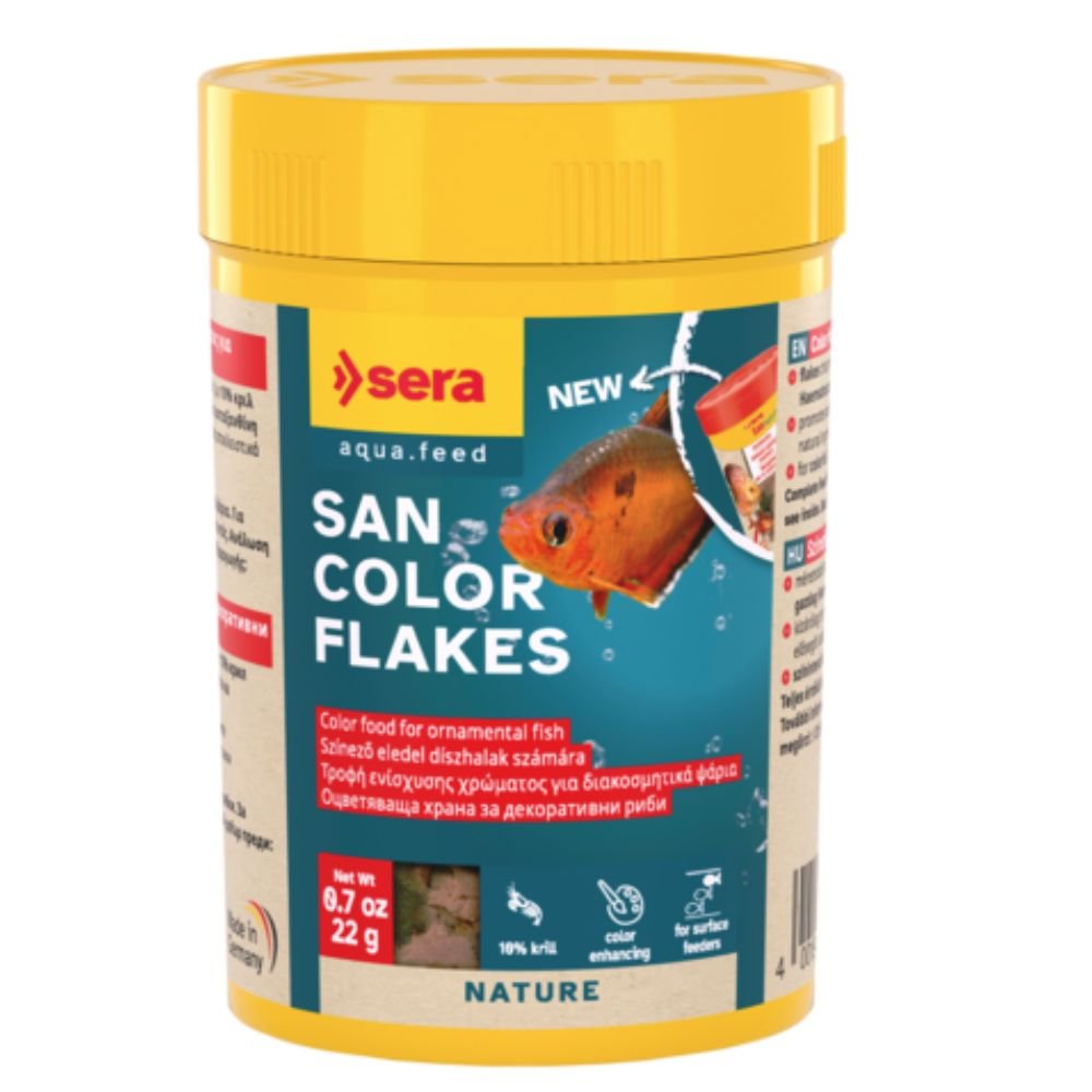 Sera 100ml San Colour Flakes - Old Railway Line Garden Centre