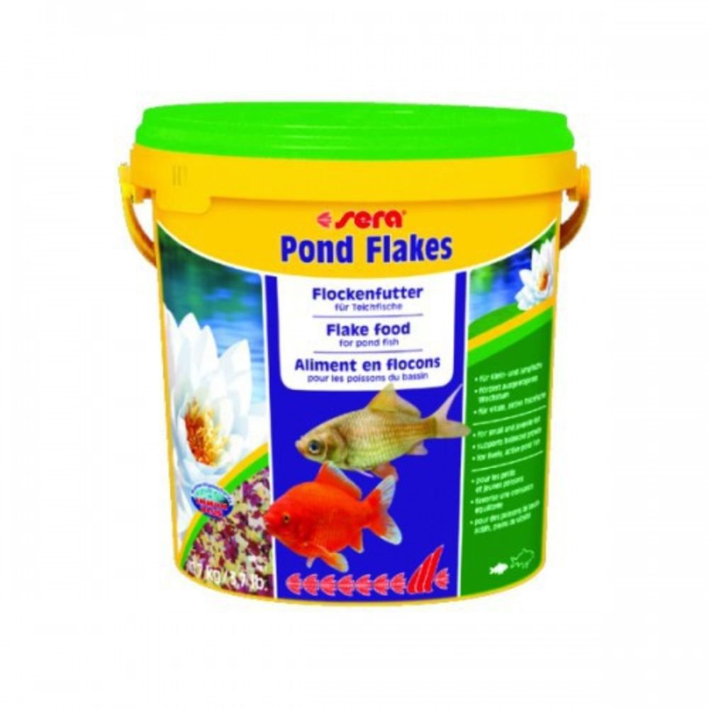 Sera 10L Pond Flakes - Old Railway Line Garden Centre