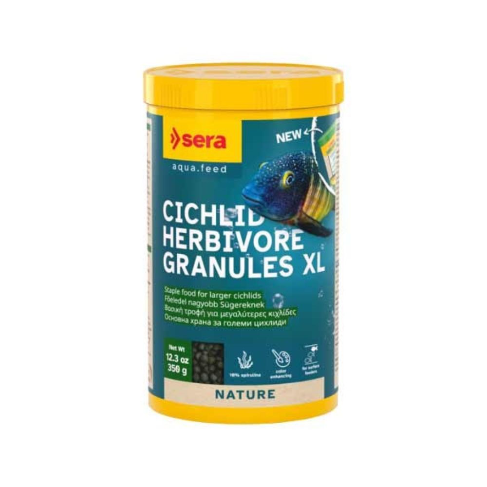 Sera 1kg Cichlid Herbivore Granules xl