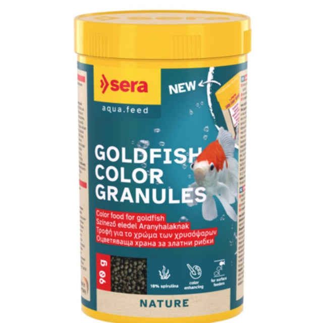 Sera 250ml Goldfish Colour Granules - Old Railway Line Garden Centre