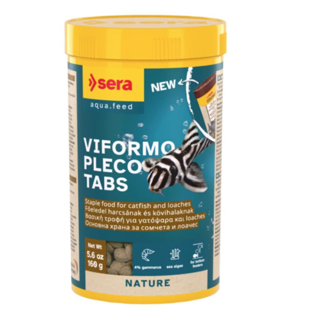 Sera 250ml Viformo Pleco Tablets - Old Railway Line Garden Centre
