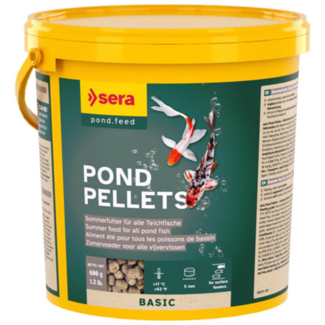 Sera 600g Pond Pellets - Old Railway Line Garden Centre