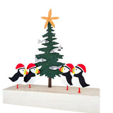 Shoeless Joe 14cm Puffins Dressing a Tree Ornament