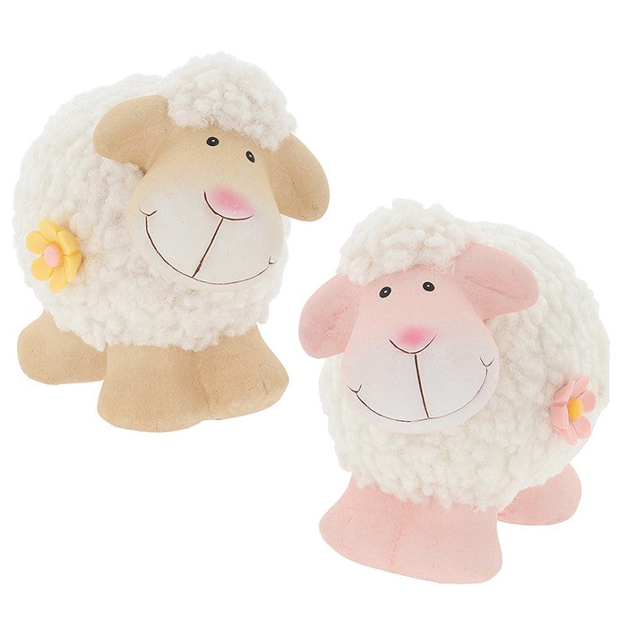 Shudehill 14cm Flower Sheep Posing (Choice of 2)