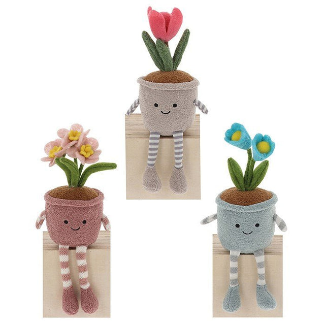 Shudehill 15cm Spring Flowers Pot Plant Pals (Choice of 3) - Old Railway Line Garden Centre