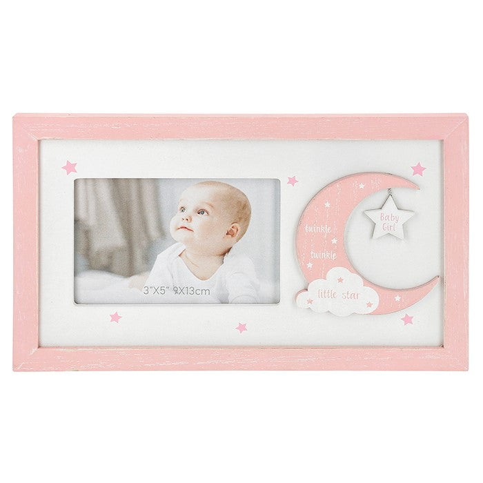 Shudehill 27cm Moonlight Baby Girl Frame