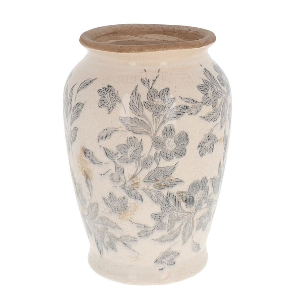 Shudehill Giftware Misty Garden Traditional Vase - Old Railway Line Garden Centre