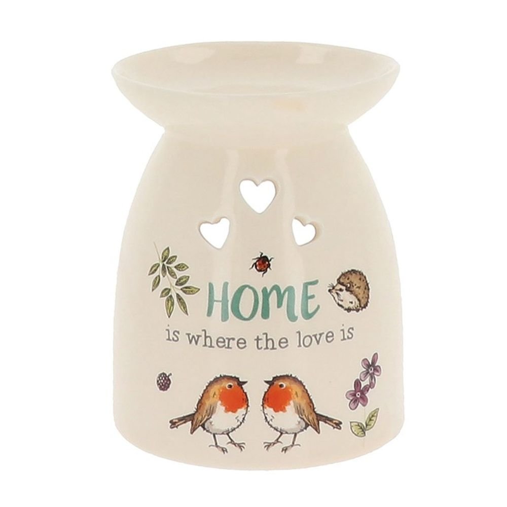 Shudehill Woodland 'Home' Robin Oil Burner - Old Railway Line Garden Centre