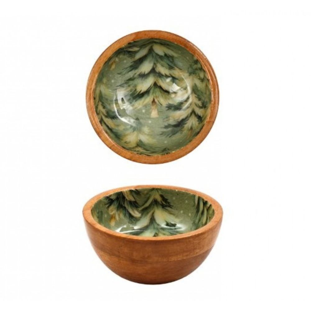 Sifcon 11cm Winter Forest Enamel Bowl