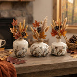 Sifcon 13cm Autumn Floral Vase