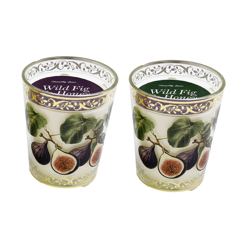 Sifcon 13cm Cosy Home Fig Candle Pot (Choice of 2)