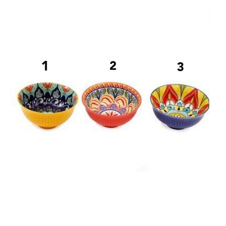 Sifcon 15cm Patterned Snack Bowl - (Choice of 3) - Old Railway Line Garden Centre