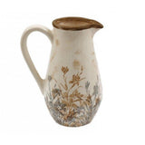 Sifcon 25cm Autumn Floral Jug Vase