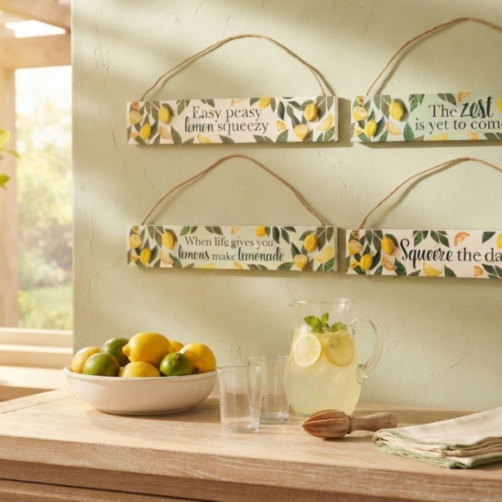 Sifcon 26cm Citrus Zest 3d Plaque