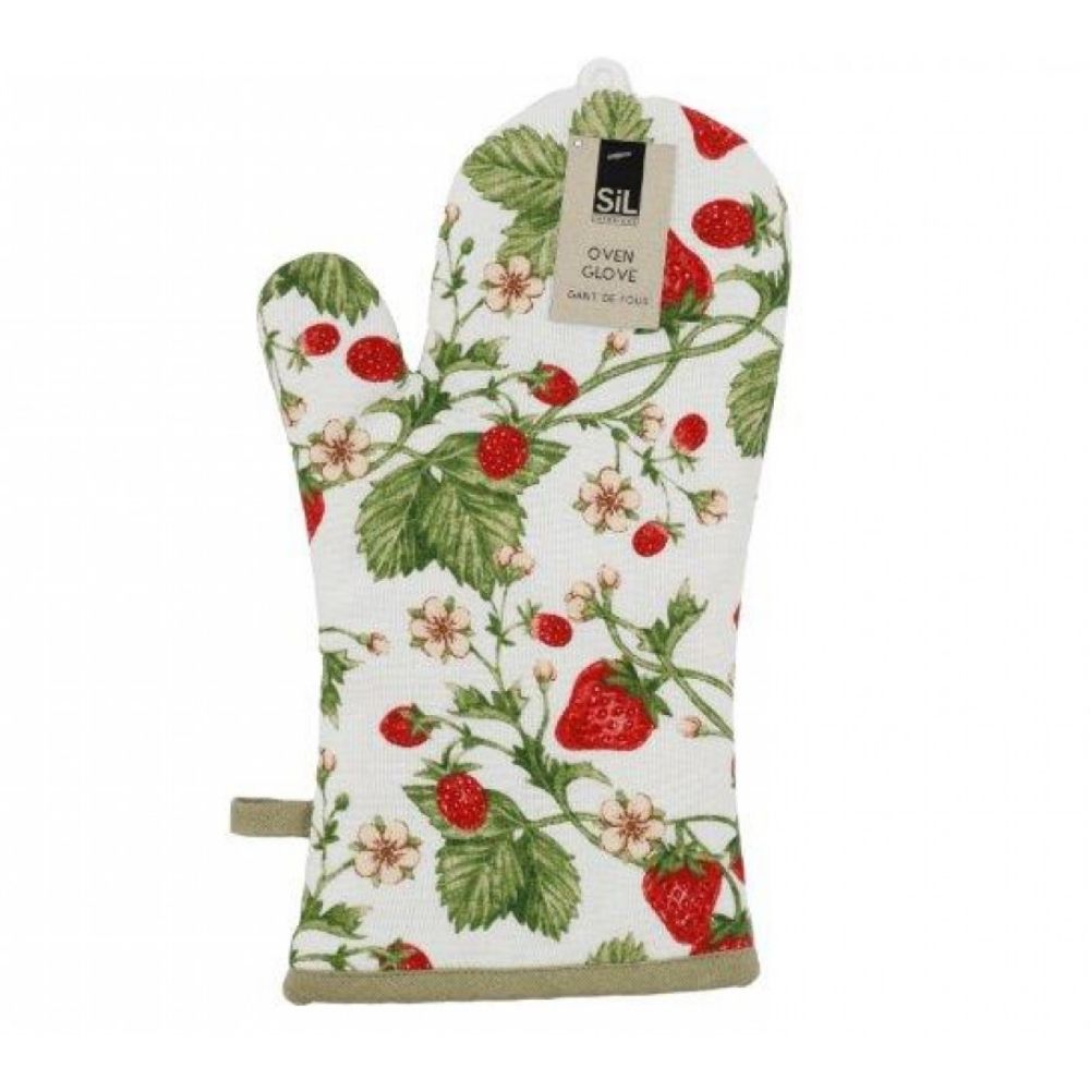 Sifcon 32cm Strawberry Single Oven Glove